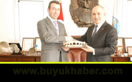 Görçeker'den nezaket ziyareti...