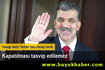 Gül, Gökçek ve Arınç twitter yasağını deldi