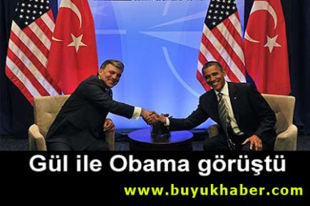 Gül ile Obama görüştü