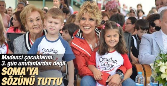 Gülben Ergen Soma için verdiği sözü tuttu