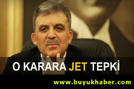 Gül'e jet 'unfollow' tepkisi