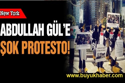 Gül’e New York’ta Gezi protestosu