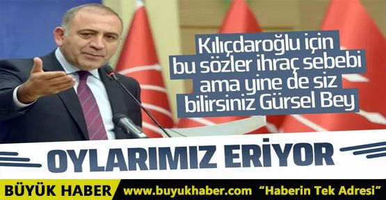 Gürsel Tekin'den CHP'ye eleştiri