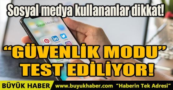 GÜVENLİK MODU TEST EDİLİYOR