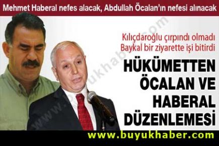 Haberal ve Öcalan düzenlemesi yapılıyor