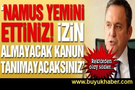 Hacettepe Tıp Fakültesi rektörü mezuniyete damgasını vurdu