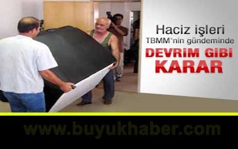 Haciz işlemlerinde devrim gibi karar