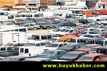 Hacizli araç otoparkta beklemeyecek