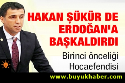 Hakan Şükür de Erdoğan'a başkaldırdı