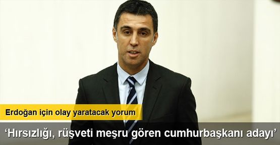 Hakan Şükür: Hırsızlığı, rüşveti meşru gören dindar bir cumhurbaşkanı adayı