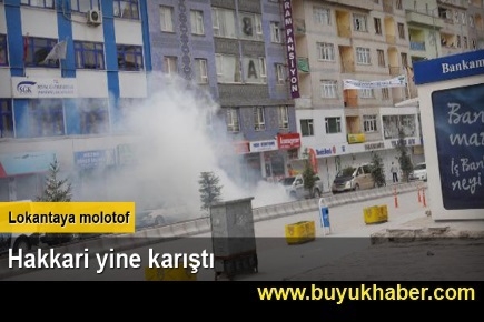 Hakkari yine karıştı