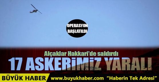 Hakkari'de patlama! Hava destekli operasyon başlatıldı