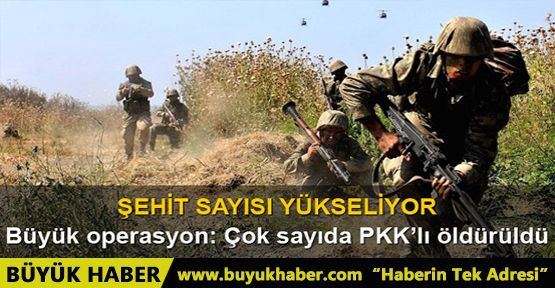 Hakkari'de PKK'yla çatışma: Şehitler var