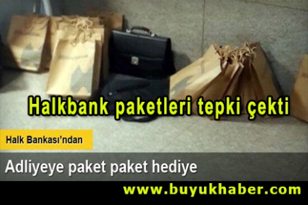 Halkbank paketleri tepki çekti
