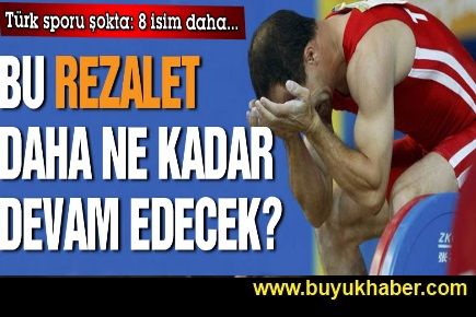 Halterde yine doping şoku