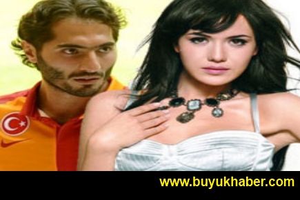 Hamit Altıntop-Fahriye Evcen... YENİ BİR FUTBOLCU-OYUNCU AŞKI MI? 