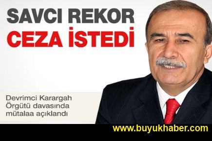 Hanefi Avcı'ya 49 yıl hapis istemi