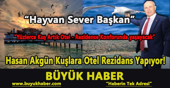 Hasan Akgün Kuşlara Otel Rezidans Yapıyor!