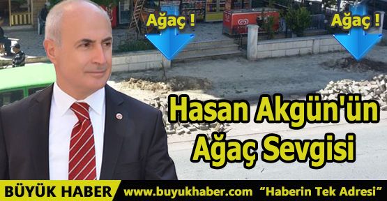 Hasan Akgün'ün Ağaç Sevgisi