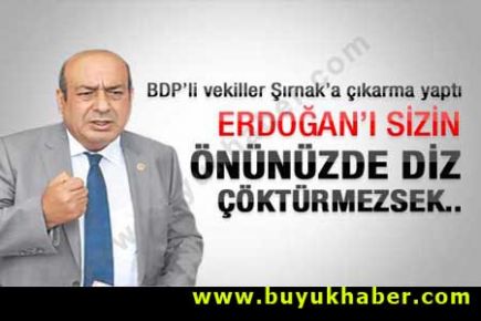 Hasip Kaplan: Erdoğan'ı diz çöktüreceğiz