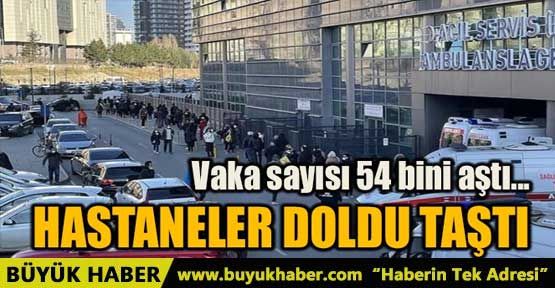 HASTANELER DOLDU TAŞTI