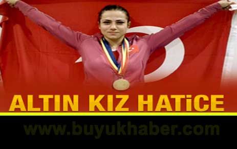 Hatice Yılmaz'dan 3 altın birden