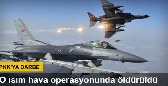 Hava operasyonunda üst düzey PKK'lı öldürüldü