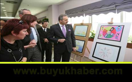 HAYAL DÜNYALARINI RESMETTİLER. 