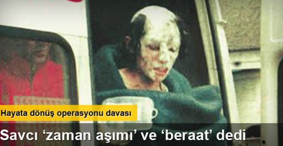 'Hayata Dönüş' davasında yargılanan mahpuslar için beraat talebi