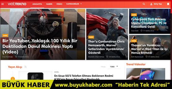 Hayatımızdaki Tüm Teknolojilere Dair Hayatın İçinden Haberler Sunan Platform: Webtekno