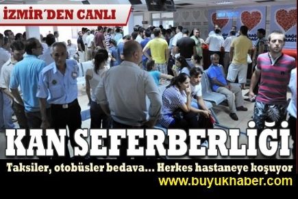 Haydi İzmir Mehmetçik için hastaneye