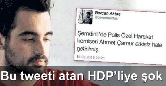 HDP'li Bercan Aktaş gözaltına alındı