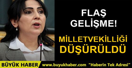 HDP'li Figen Yüksekdağ'ın vekilliği düşürüldü
