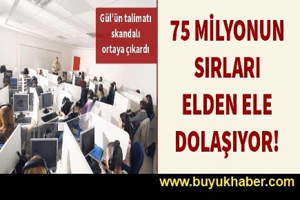 Herkesin kişisel sırları elden ele dolaşıyor