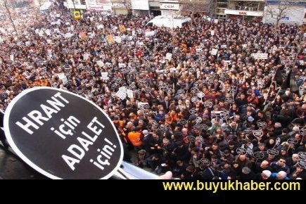 Hrant Dink için anma yürüyüşü