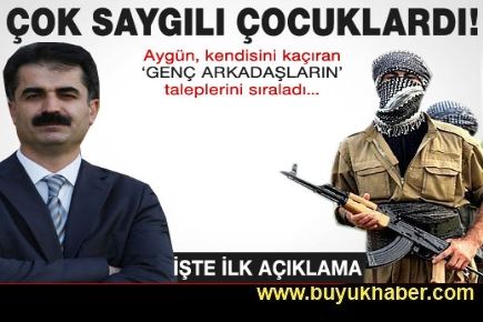 HÜSEYİN AYGÜN'DEN İLK AÇIKLAMA