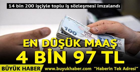 İBB çalışanının en düşük maaşı 4 bin 97 TL oldu