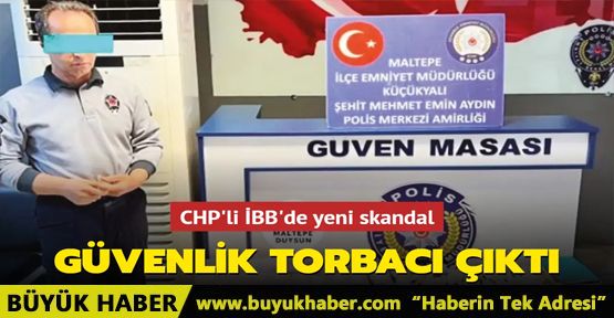 İBB güvenliği torbacı çıktı