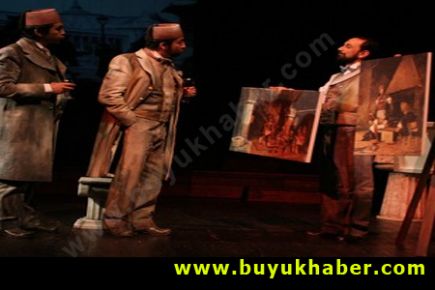 İBB Şehir Tiyatroları'nda Osman Hamdi Bey'in Hayatından Kesitler Anlatan Oyun Devam Ediyor.