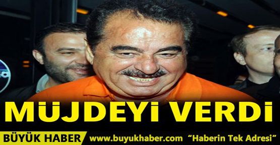 İbrahim Tatlıses müjdeyi verdi: İbo Show başlıyor