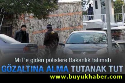 İçişleri'nden polise: Gözaltına alma tutanak tut