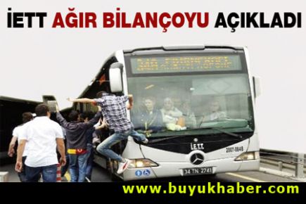 İETT ağır bilançoyu açıkladı