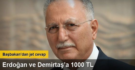 İhsanoğlu, Erdoğan ve Demirtaş’ın hesaplarına 1000 TL yatırdı