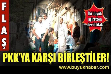 İki büyük aşiret PKK'ya karşı birleşti!