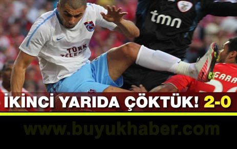 İkinci yarıda çöktük: 2-0