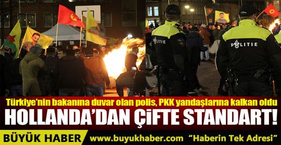 İkiyüzlü Hollanda'dan PKK'ya izin!