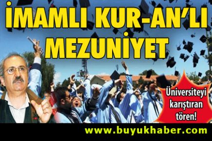 İmamlı Kur-an'lı mezuniyet töreni!