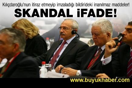 İmzaladığı bildirinin altındaki skandal ifade