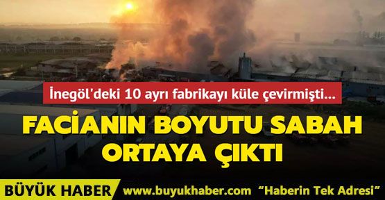 İnegöl'deki facianın boyutu sabah ortaya çıktı