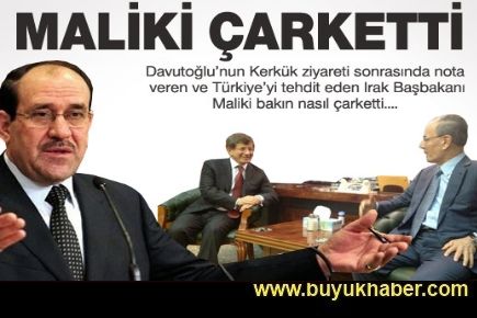 Irak Başbakanı Maliki çarketti